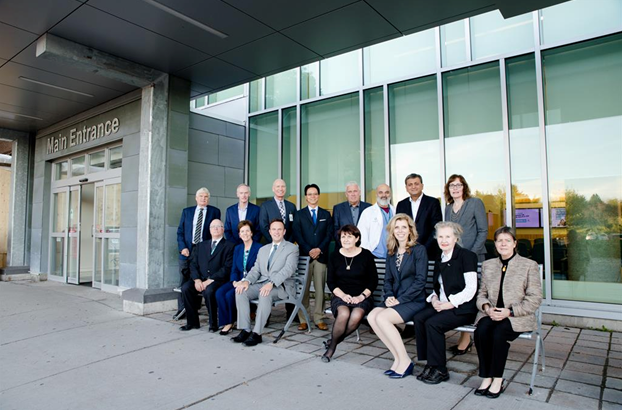 board of directors in front of QCH